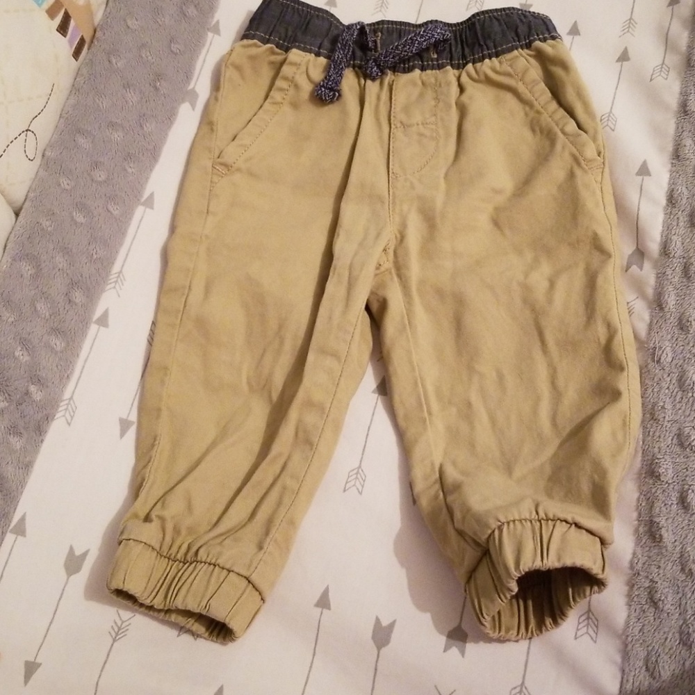 Khaki colored pants Gymboree baby size 6-12 months